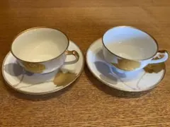 大蔵陶園/OKURA　百木春夫コレクション　手描き　テーブルランプ　展示品 大倉陶園 (オオクラトウエン) プレートセット 椿 百木春夫