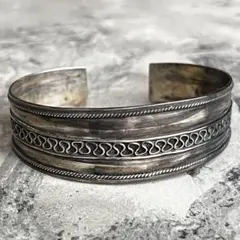 SILVER925 VINTAGE ヴィンテージ バリ島 バングル ブレスレット