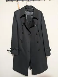 レディース トレンチコート ブラック 9号 洋服の青山 I.M.G.Nのサムネイル