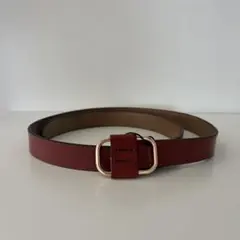 Lien Lab. 牛革ベルト バーガンディ