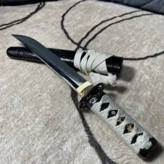 模造刀 (切っ先・大帽子) 〜灰・黒叩き塗り鞘〜 - メルカリ