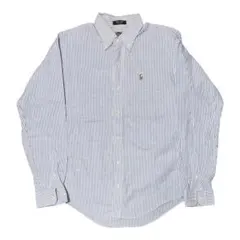 USA製 polo ラルフローレン ボタンダウンシャツ ストライプ