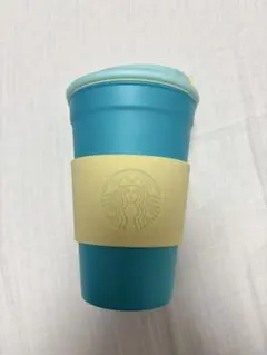 スタバ　タンブラー　ブルー　グリーン