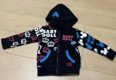 BABY DOLL ミッキーマウス パーカー　80cm #119