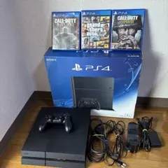 PS4 CUH-1200B1TB本体 + ゲーム3本セット+充電スタンドセット