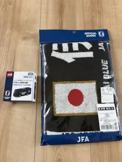 サッカー日本代表 伊東純也タオルマフラー ＆サムライブルートミカセット