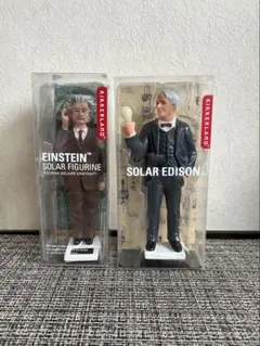 【※新品•未使用※】ソーラー　アインシュタイン•エジソン 2体 2026年最新】アインシュタイン ソーラーの人気アイテム - メルカリ