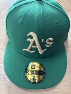 New Era 59FIFTY A's キャップ 7 3/8