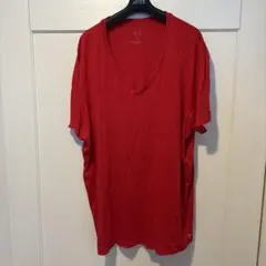 ARMANI EXCHANGE Vネック Tシャツ レッド XXLのサムネイル