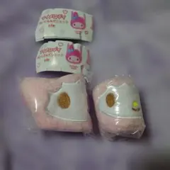 ガチャマイメロディスウィートピアノ ぬいぐるみポシェット