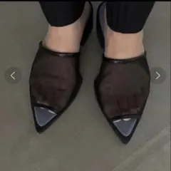 MEDI EDGE SOLE SHEER SANDALS ameriのサムネイル