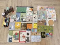 ムーミン 文房具セット クリアファイル　マスキングテープのサムネイル