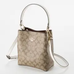 COACH ハンド　トート　バッグ シグネチャー　SM タウンバケット 2312