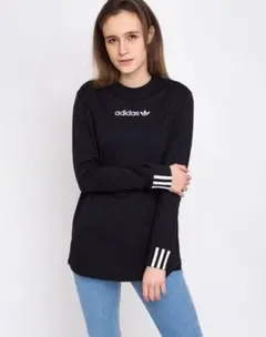 adidas Originals 長袖 Tシャツ ブラック
