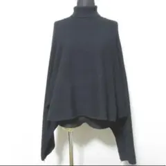 LE CIEL BLEU/ドルマン クロップド リブニット プルオーバー