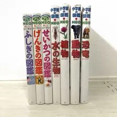 小学館の子ども図鑑プレNEO 全7巻セット　ふしぎ図鑑　げんき図鑑　せいかつ