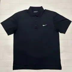 NIKE ナイキ ゴルフ メンズ ポロシャツ Lサイズ 黒