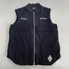 美品　CRIMIE クライミー　ベストブラック ジップアップベスト