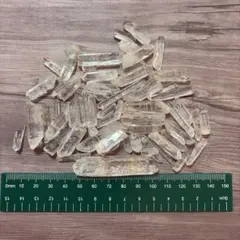 ❸ポイント水晶☆約100㌘☆ハンドメイド☆水晶原石☆天然石