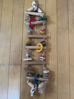 鳥用おもちゃ　ハシゴ　parrot toys planet pleasureのサムネイル