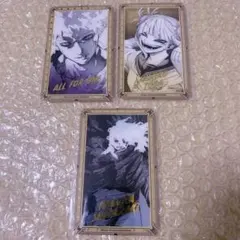 ヒロアカ 箔押しクリアカード 死柄木 トガトミコ オールフォーワン