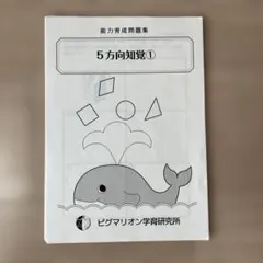 5方向知覚 1 知育問題集