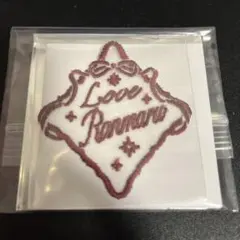 うたプリ蘭丸 ASSHC 特典 チュール刺繍しおり