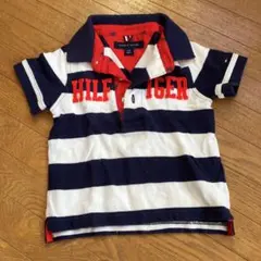 TOMMY HILFIGER ストライプポロシャツ