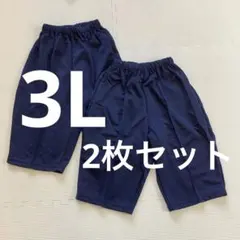 《3L 2枚セット》KSW　ハーフパンツ　ジャージ　体操着　運動着　日本製