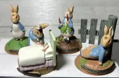 加藤工芸 陶器製 ピーターラビット ミニ フィギュア/置物 - メルカリ