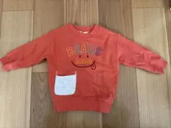 ベビー　サイズ90 BEAMS MINI オレンジ トレーナー