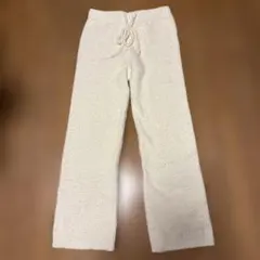 UNIQLO ボアパンツ M クリーム色