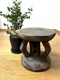 CASICA購入 トンガスツール ヴィンテージ アフリカ 民芸品 CASICA購入 トンガスツール ヴィンテージ アフリカ 民芸品 - メルカリ