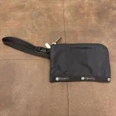 LeSportsac レスポートサック ブラック コインケース ポーチ 財布
