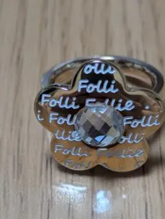 Folli Follie フラワーリング サイズ54