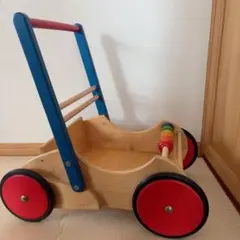 ポーネルランド　木製　手押し車のサムネイル