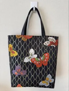 〈ハンドメイド〉帯リメイクバッグ　　　【１３８】