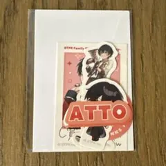 すとふぁみSTPREXPOThankspartyくじステッカーあっとくん①