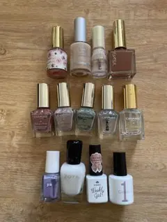 CANMAKE等　ネイルカラー 12本セット