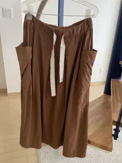 nicholson & nicholson コットン タックスカート