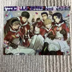 アニメディア　ワールドエンドヒーローズ　限定　クリアファイル