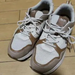COACH スニーカー メンズ ベージュ