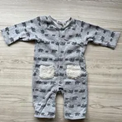 カバーオール 70cm くま柄 ebabyのサムネイル