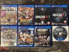 PS4 ソフト 8本 まとめ売り