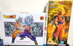 ドラゴンボール 一番くじ　超サイヤ人3孫悟空　親子かめはめ波のサムネイル