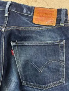 Levi's 502 W31 L34 セルビッチ 革パッチ 日本製
