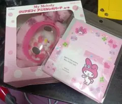 サンリオMy Melody クリアポフィ　アニマルレオパード