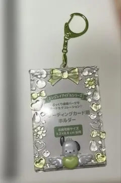 エンジョイアイドルシリーズ トレーディングカード用ホルダー 緑 ポチャッコ