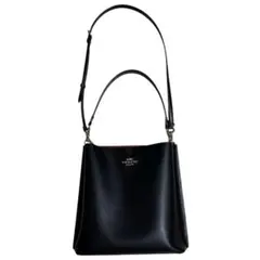 COACH モリー バケットバッグ 黒 2way 美品