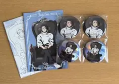 呪術廻戦Plaza　乙骨憂太　Chair:Black 缶バッジ　特典ポストカード